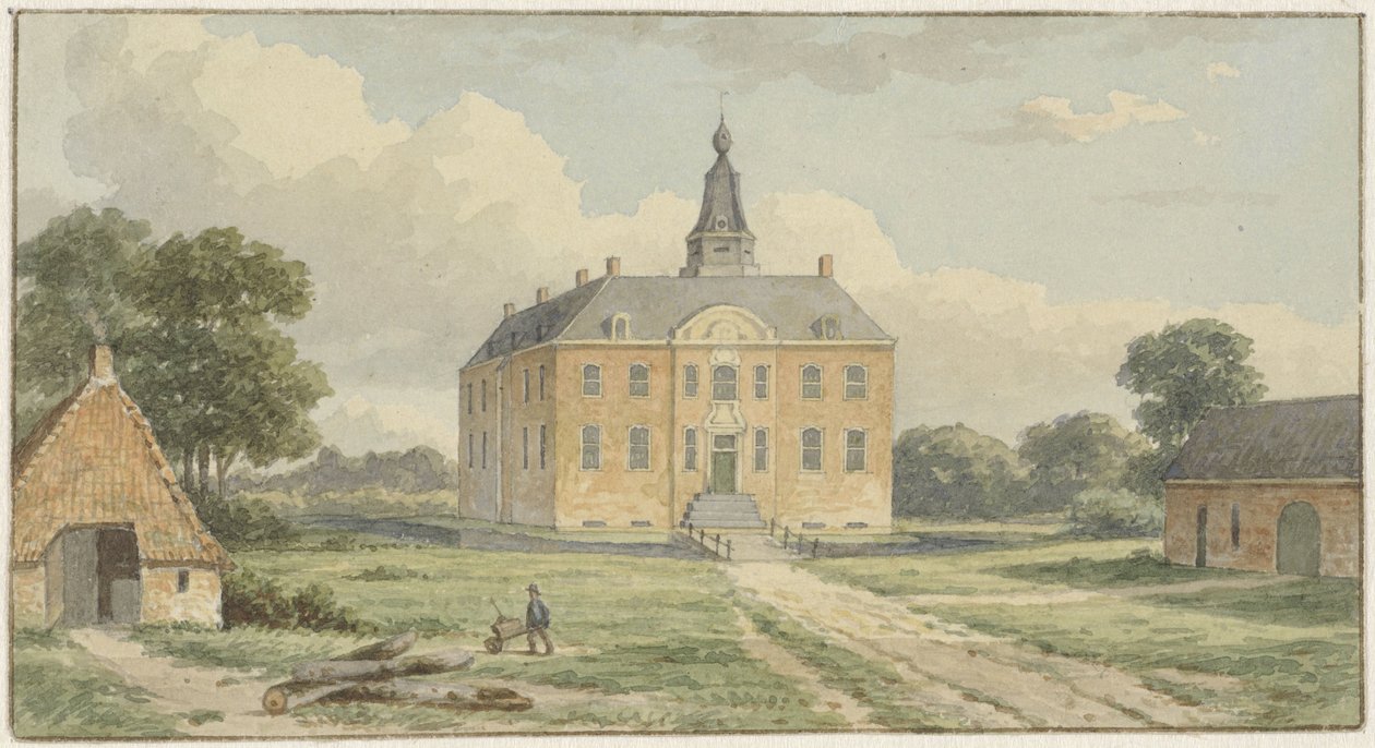 Huset Nettelhorst, nær Lochem av Christianus Hendricus Hein