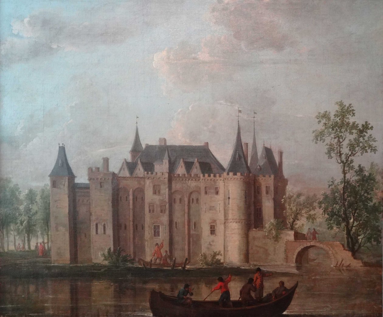 Slottet i Gouda av Christoffel Pierson
