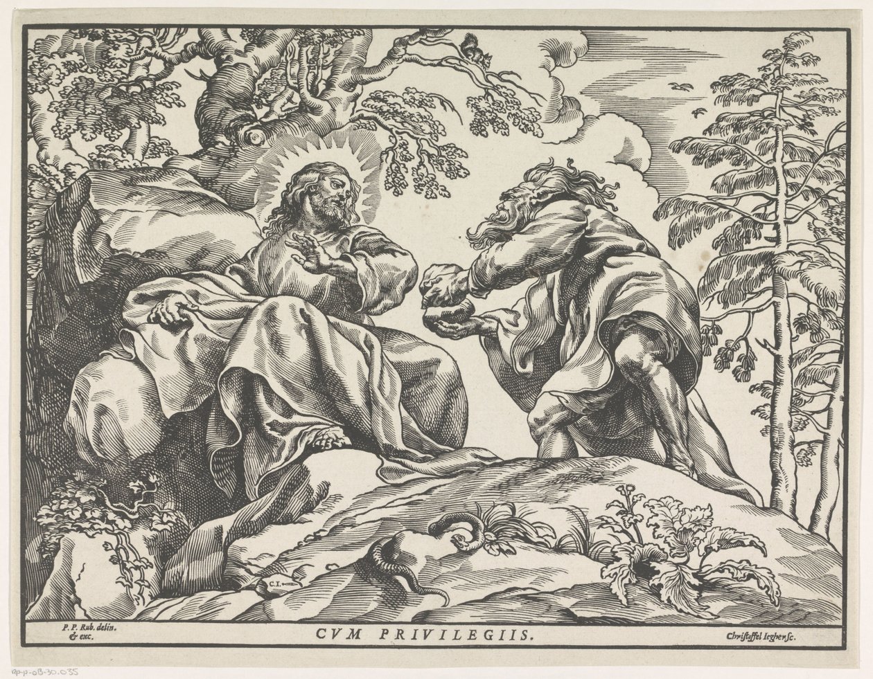 Kristi fristelse av Christoffel Jegher