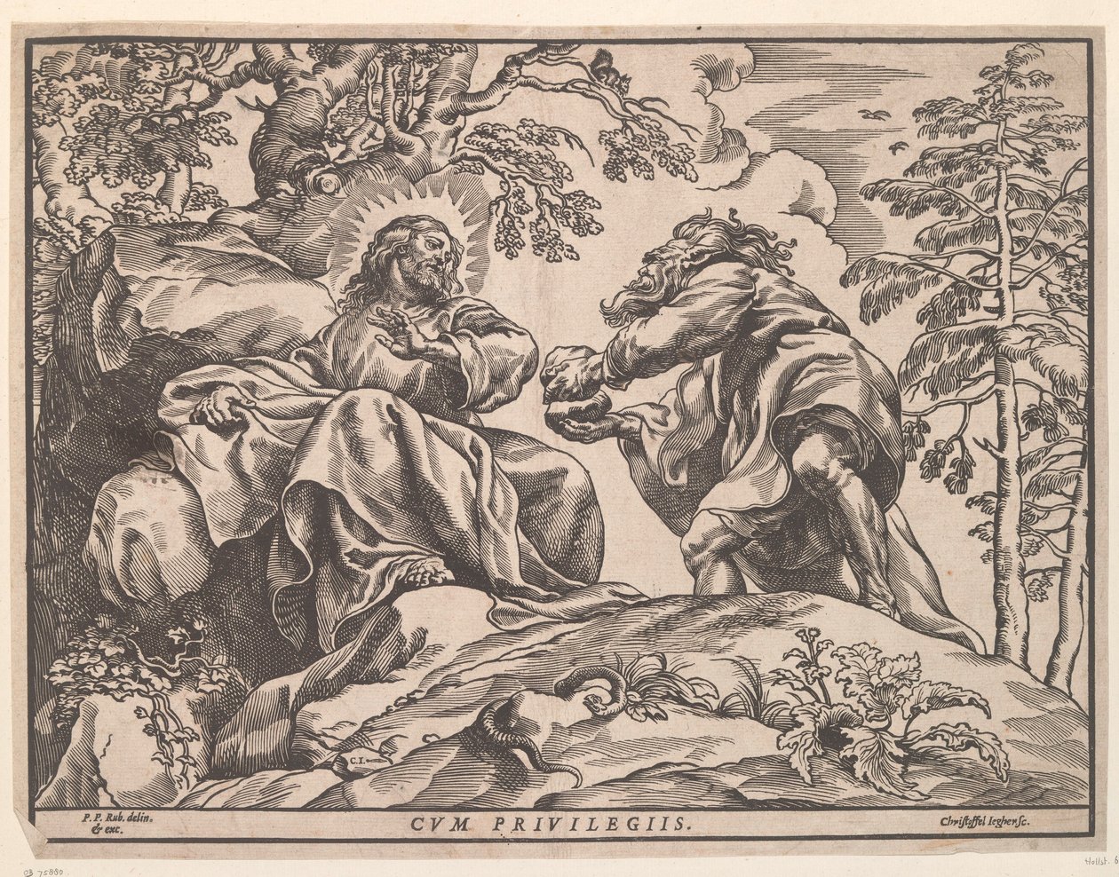 Kristi fristelse av Christoffel Jegher