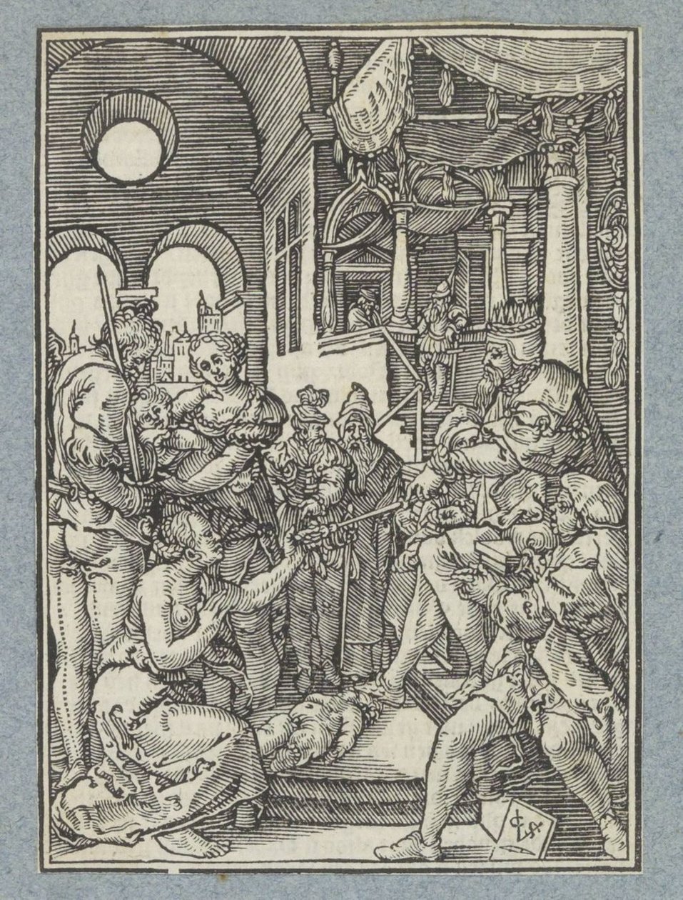 Salomos dom av Christoffel van Sichem (II)