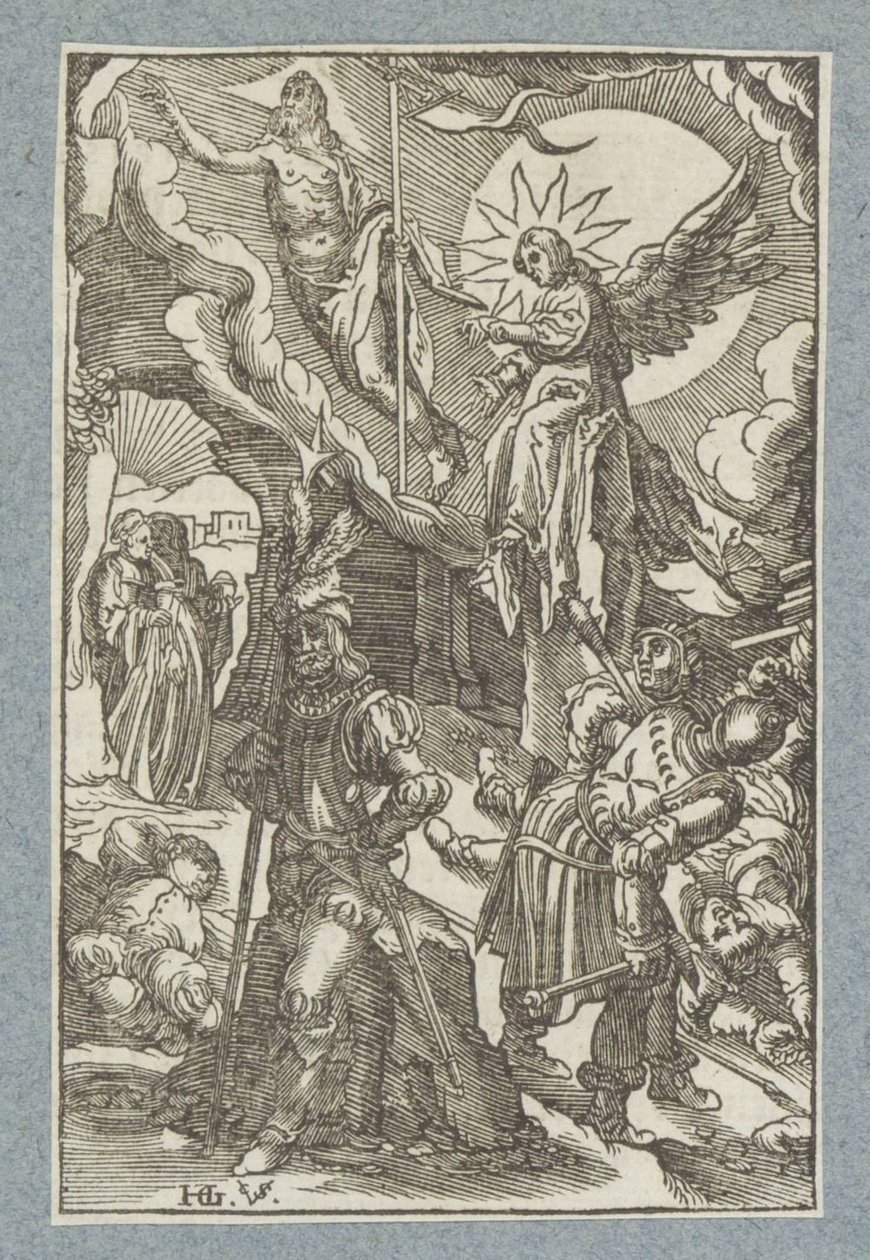 Kristi oppstandelse av Christoffel van Sichem (II)