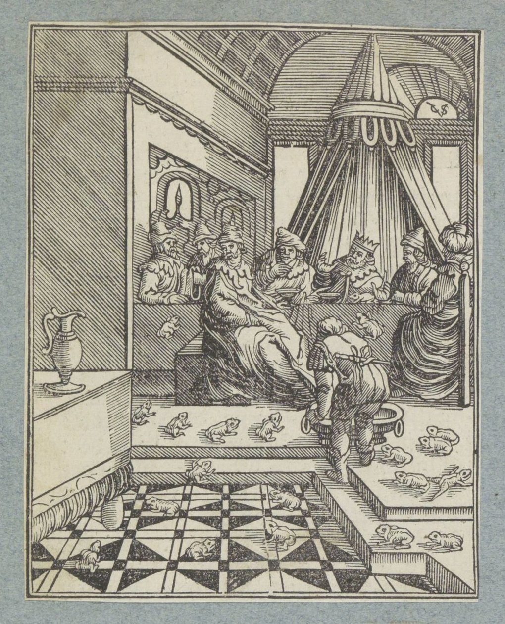 Froskenes pest av Christoffel van Sichem (II)