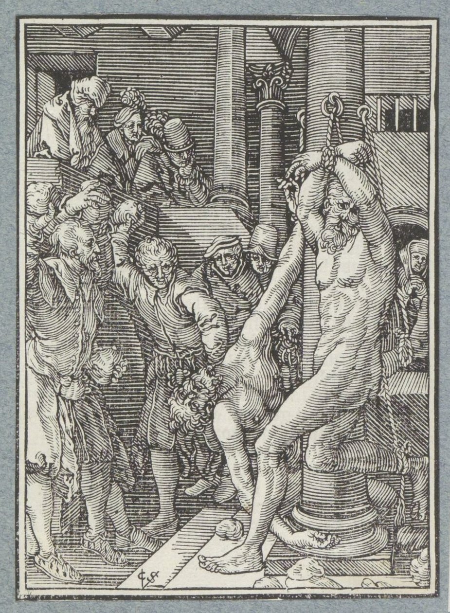 Steining av de eldste av Christoffel van Sichem (II)