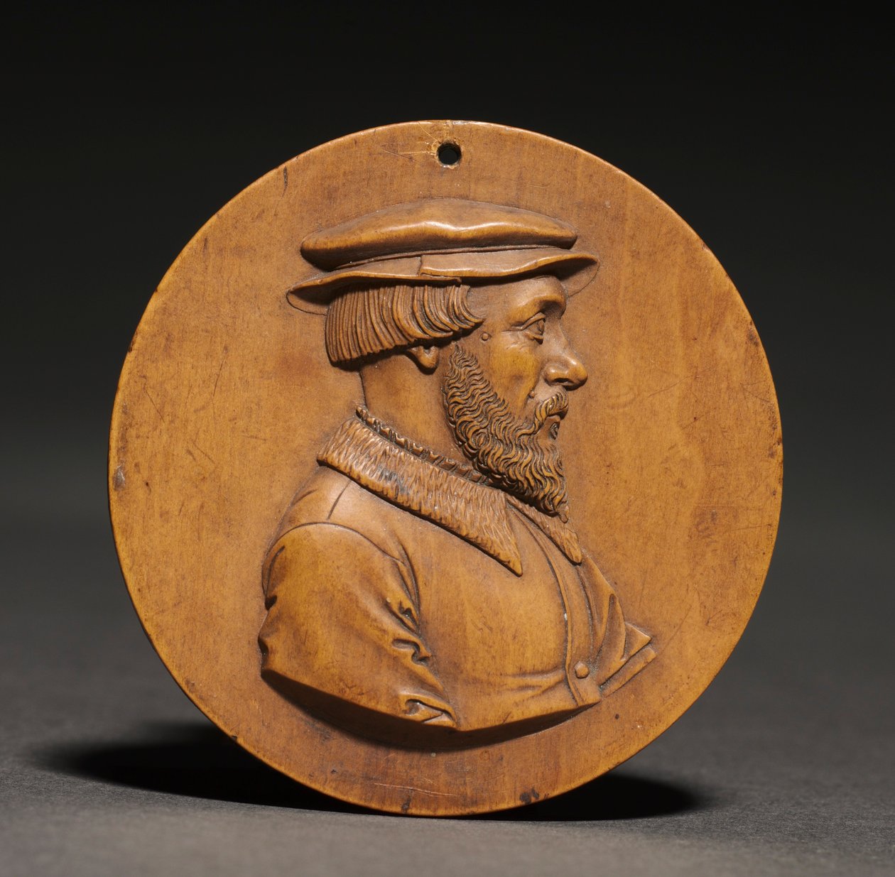 Portrett av en mann, 1523-1536. av Christoph Weiditz