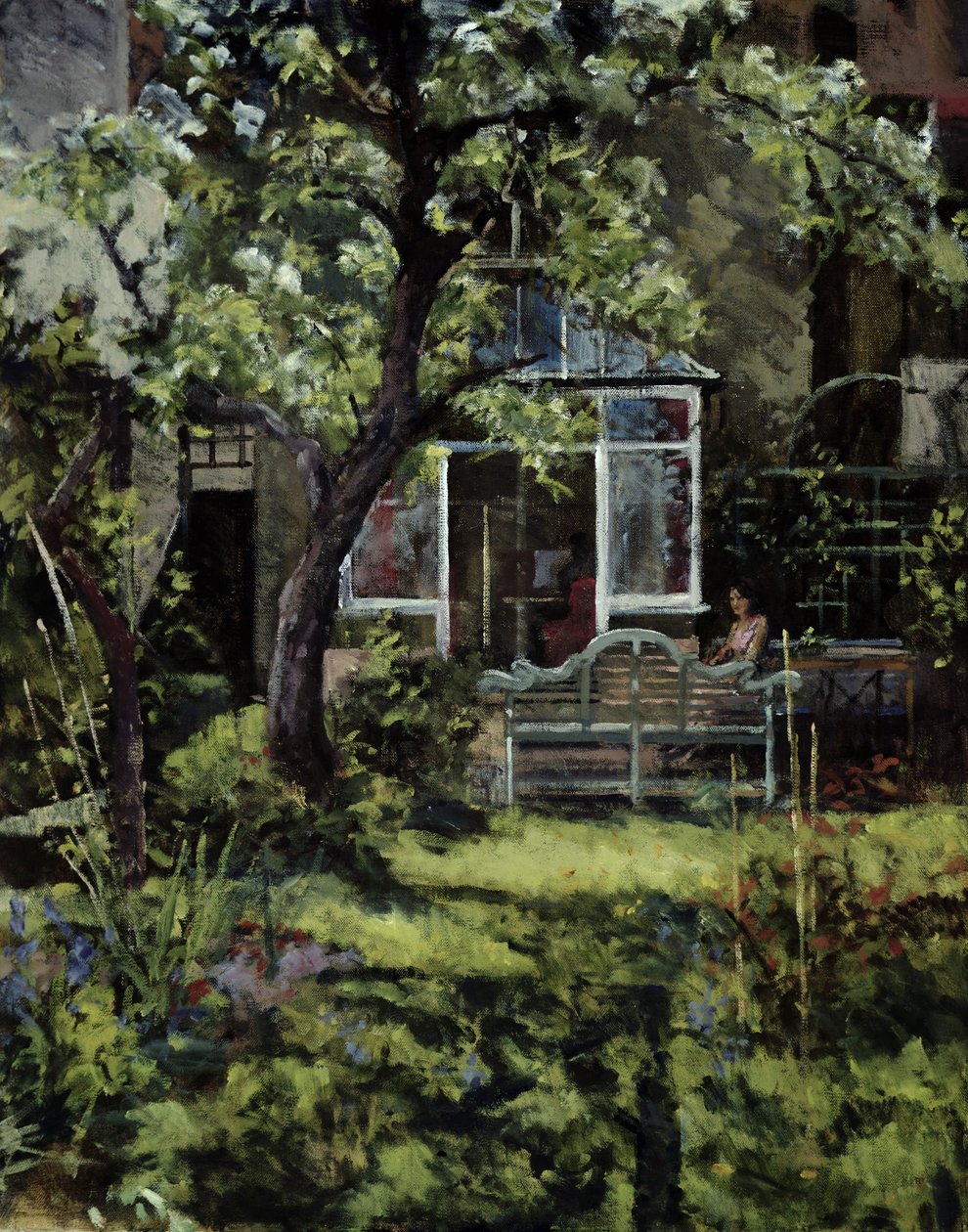 The Lutyens Bench, 2002 av Christopher Glanville