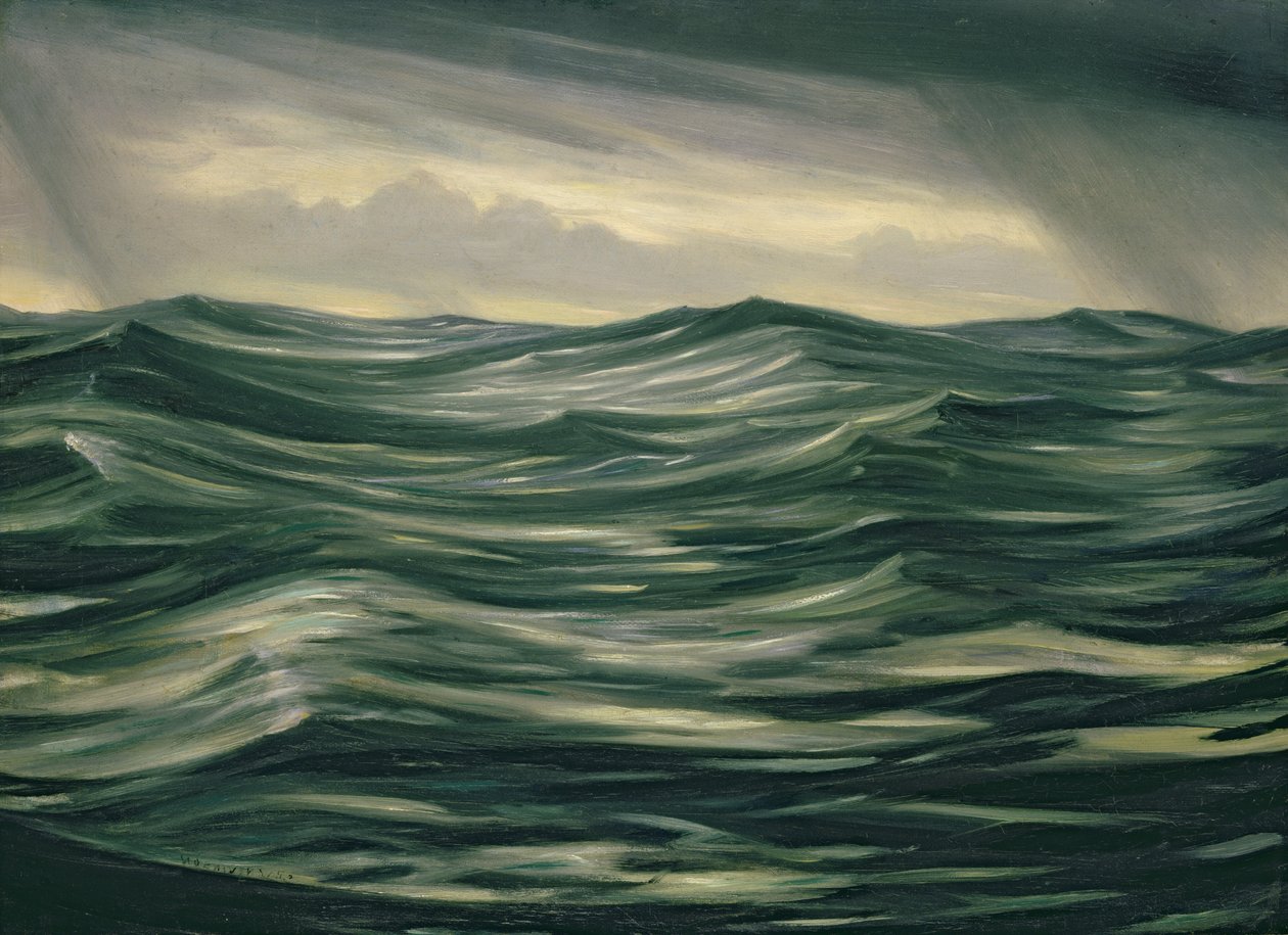 Sjøen av Christopher Richard Wynne Nevinson