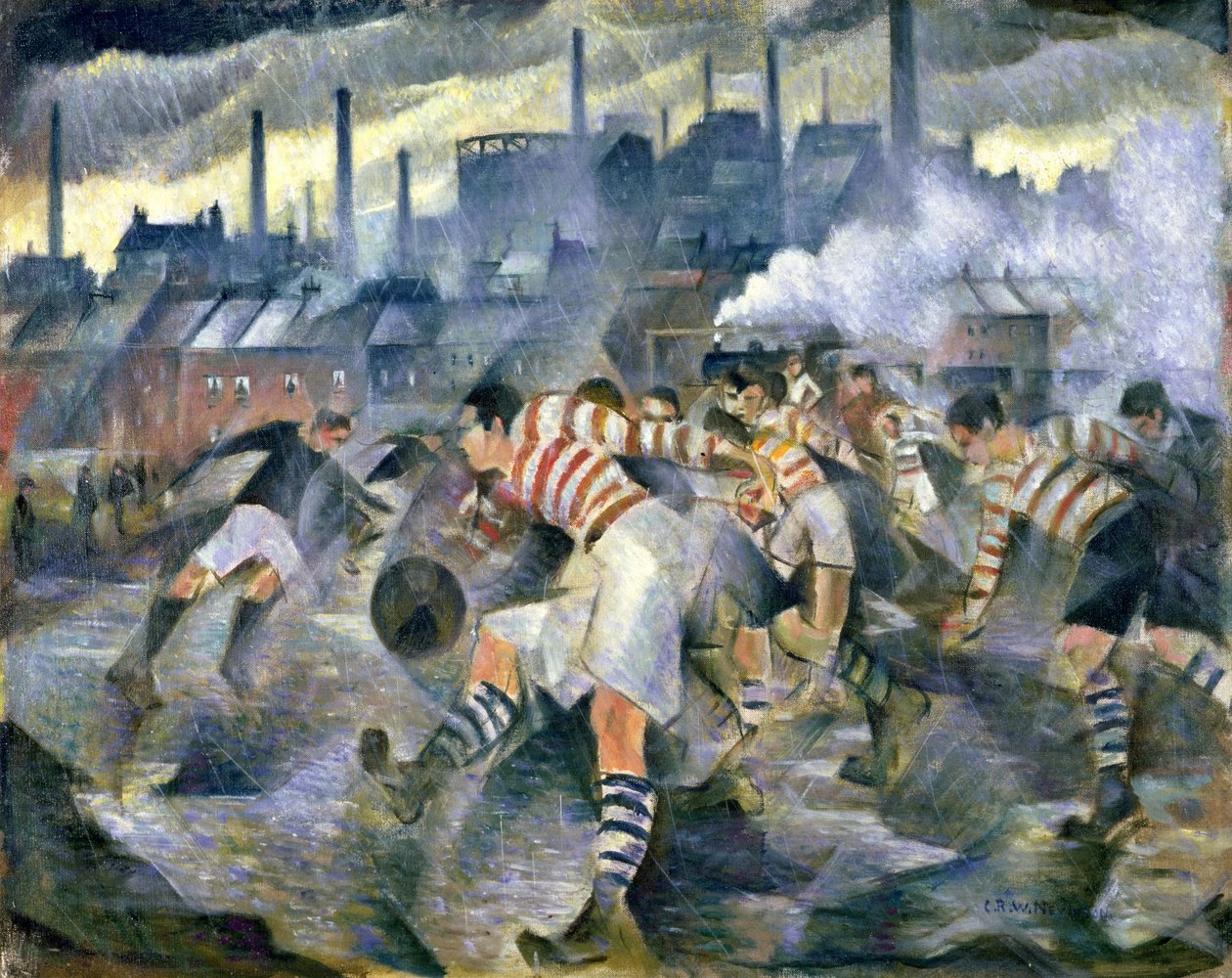 Enhver vinterlig ettermiddag i England av Christopher Richard Wynne Nevinson