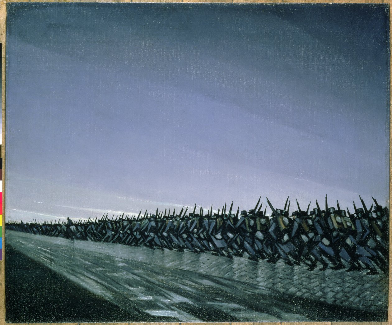 Spalte i mars 1915 av Christopher Richard Wynne Nevinson