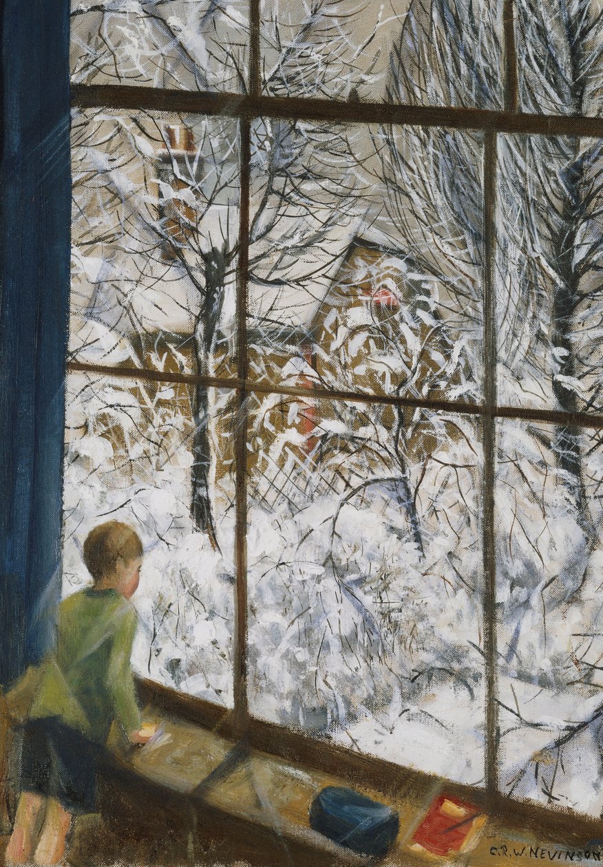 Ser på snøen av Christopher Richard Wynne Nevinson