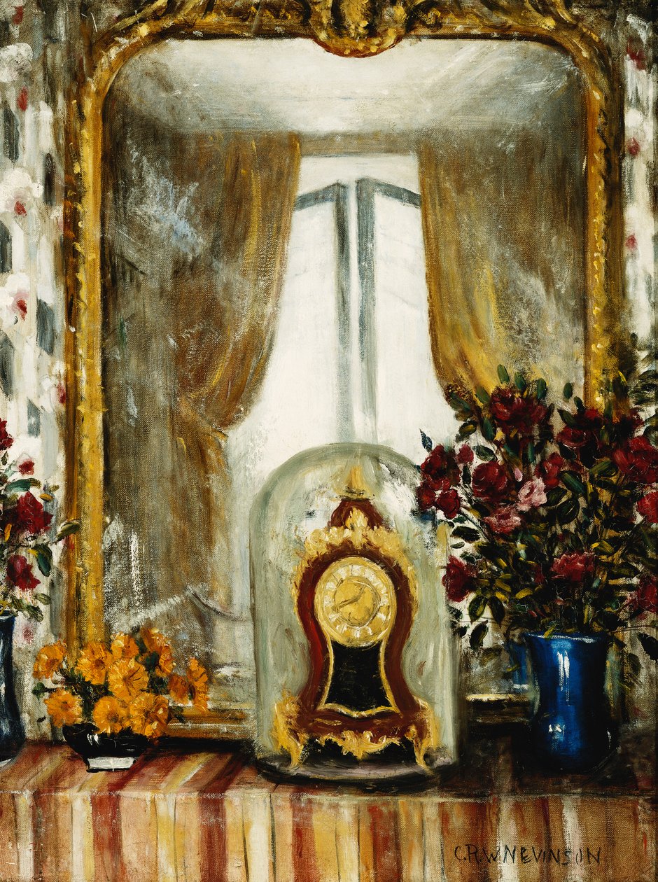 Mantelpiece, Frankrike, av Christopher Richard Wynne Nevinson