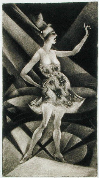 Takhagene av Christopher Richard Wynne Nevinson