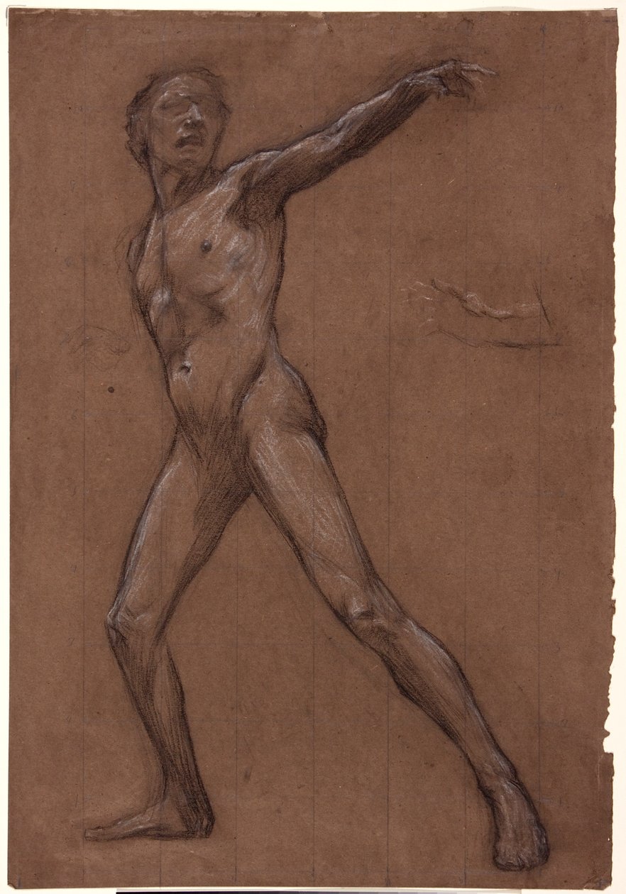 Figurstudie for Judas, c1910-1911. av Christopher Williams