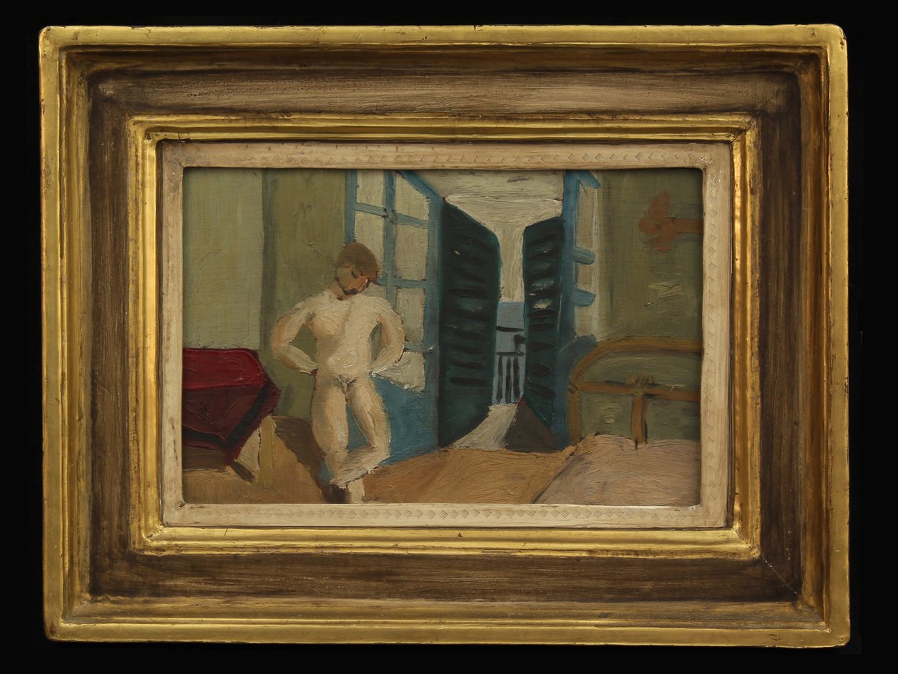 Gutt på soverommet, ca. 1920 av Christopher Wood