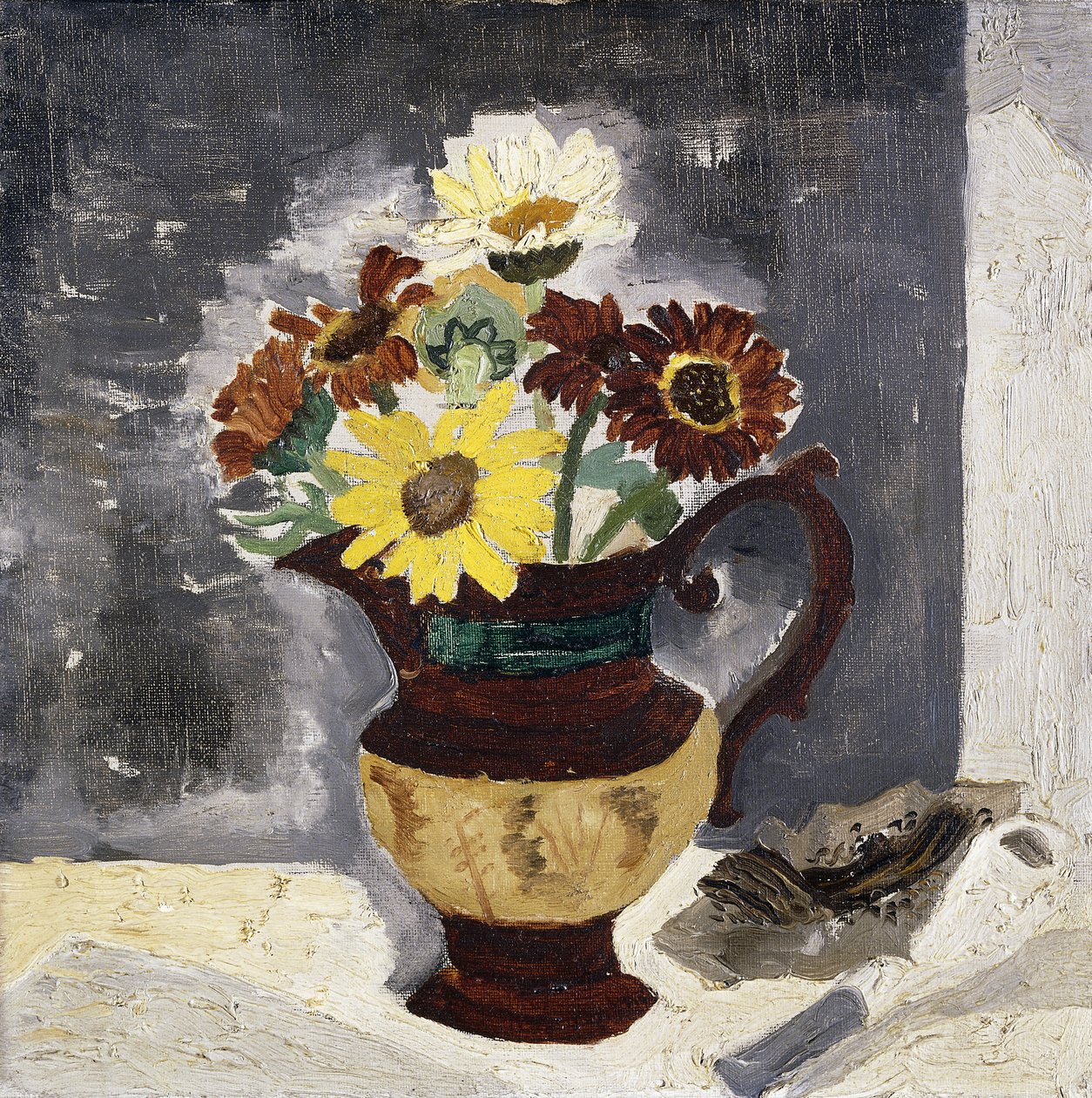 Tusenfryd i en Luster Jug, St. Ives av Christopher Wood