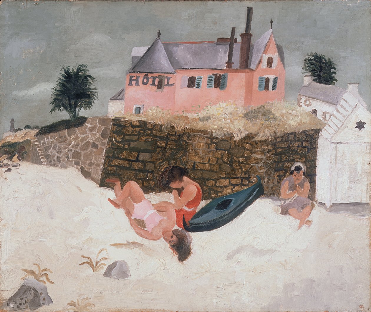 The Beach Hotel, Ty-Mad, Treboul, 1930 av Christopher Wood