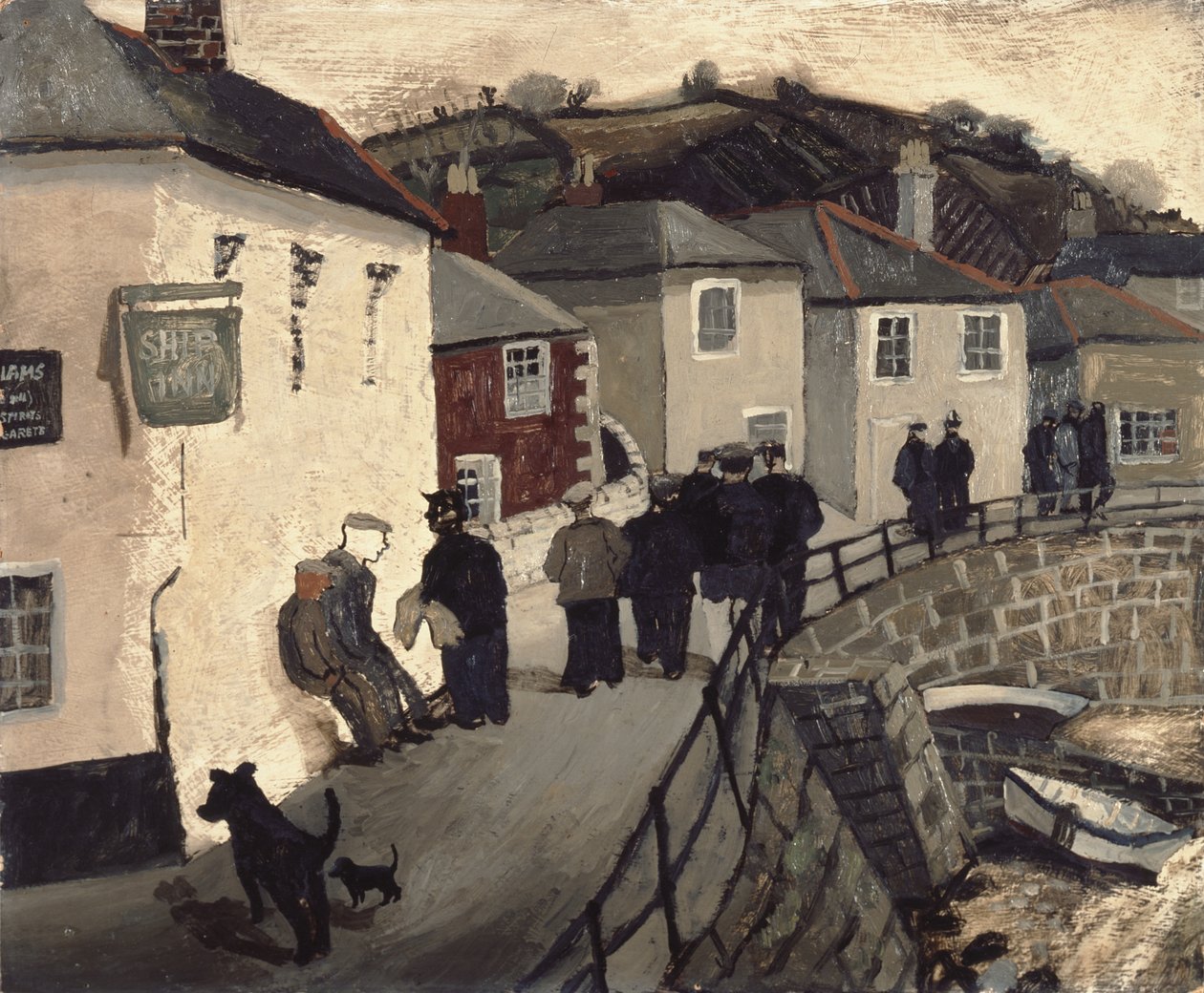 Ship Inn, Musehull av Christopher Wood