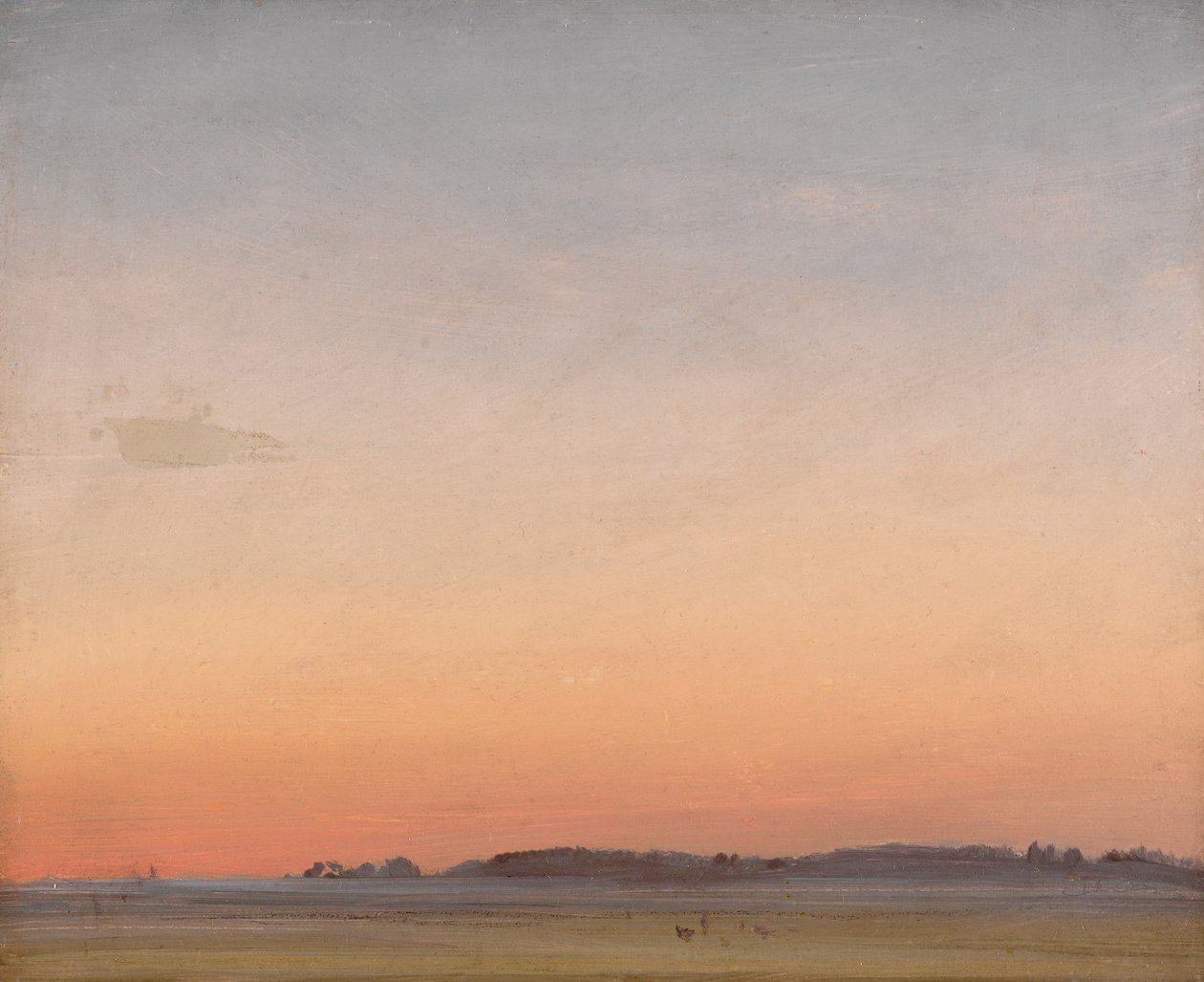 Landskap, ca. 1835-45. av Circle of Carl Rottmann