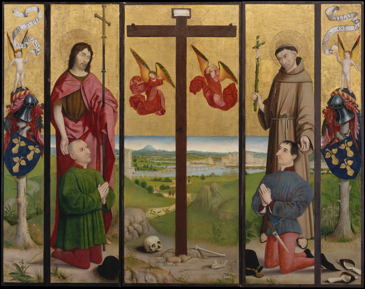 Pérussis-altertavlen, 1480. av Circle of Nicolas Froment.