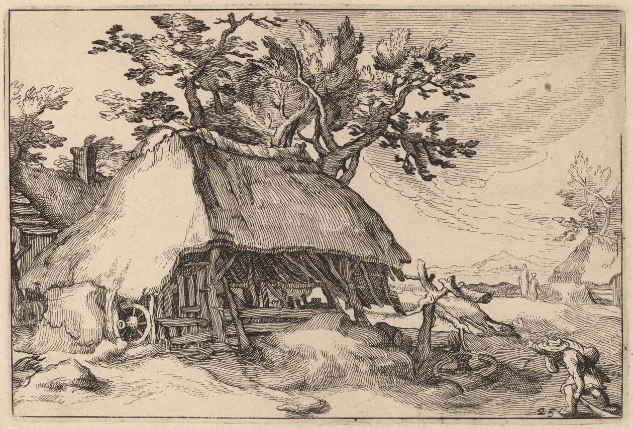 Et barn av Claes Jansz Visscher after Abraham Bloemaert after Boëtius Adams Bolswert