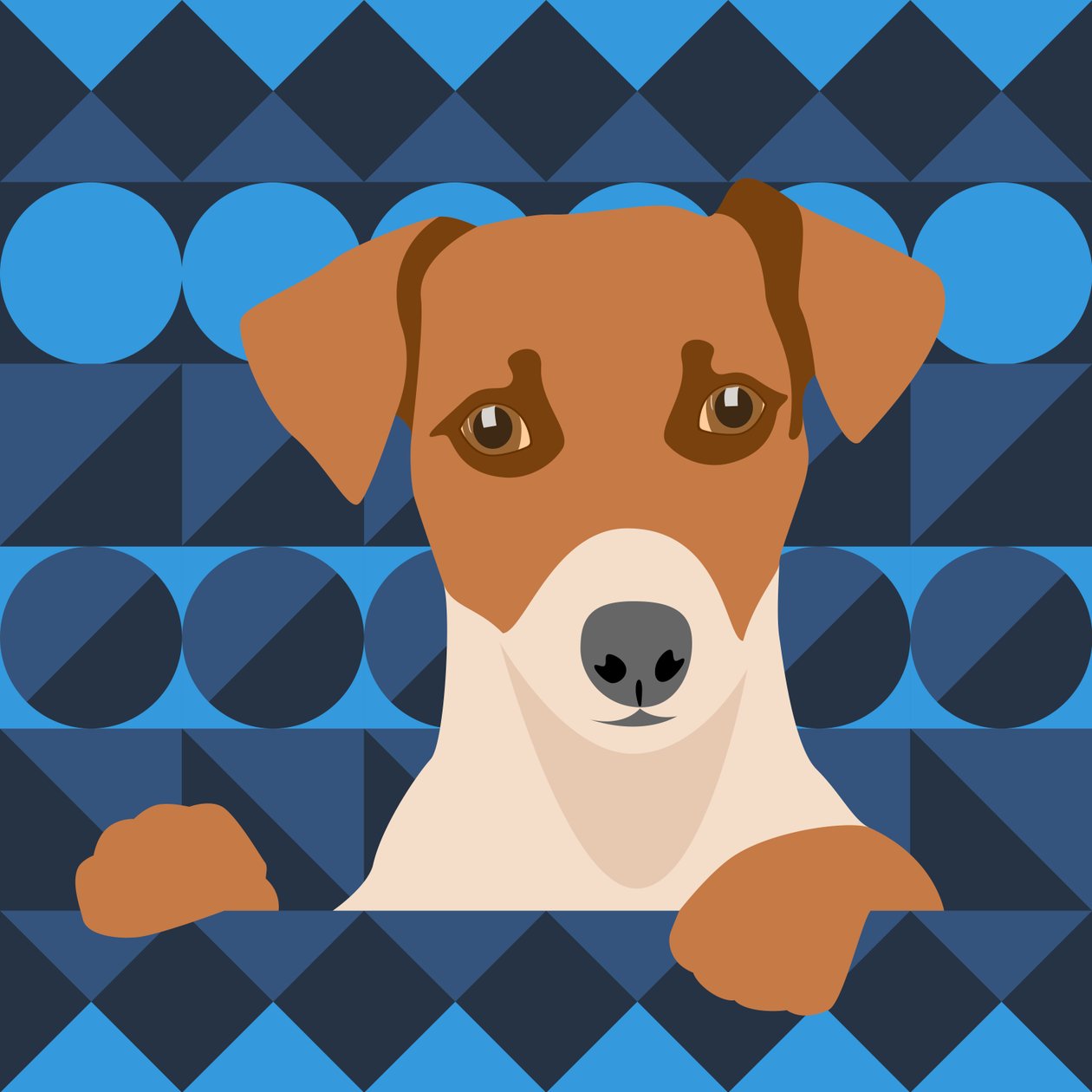 Aztec hund av Claire Huntley