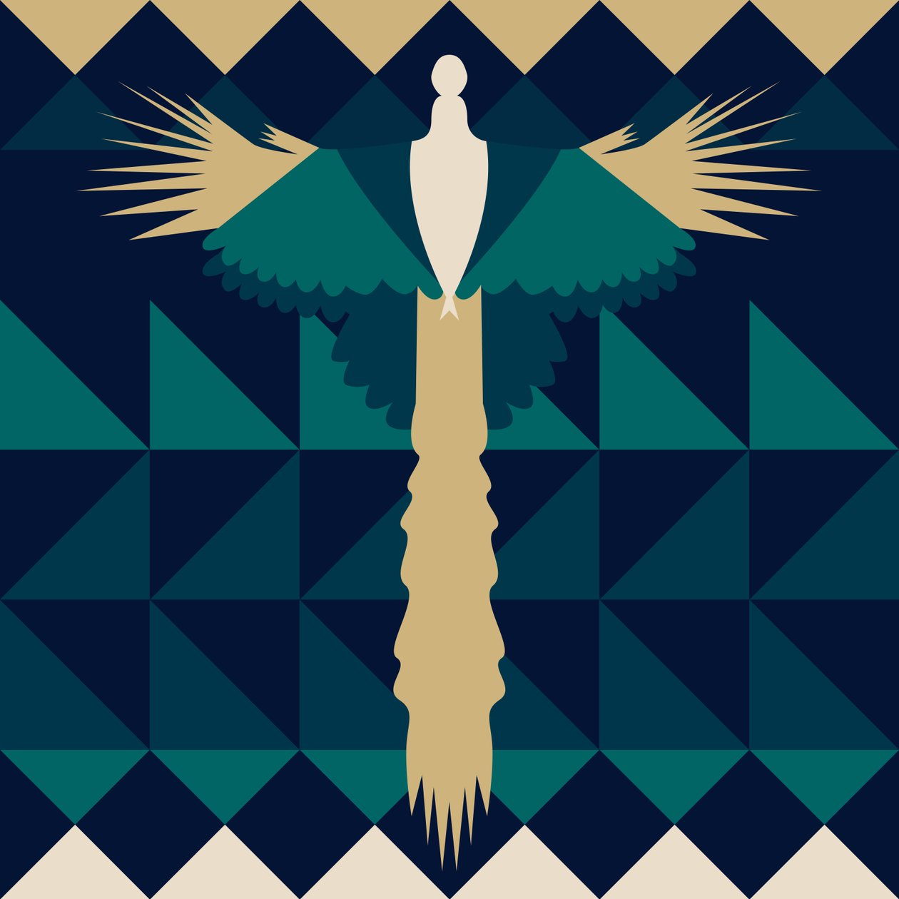 Aztec Peacock av Claire Huntley