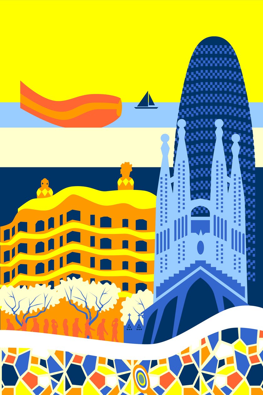 Barcelona av Claire Huntley