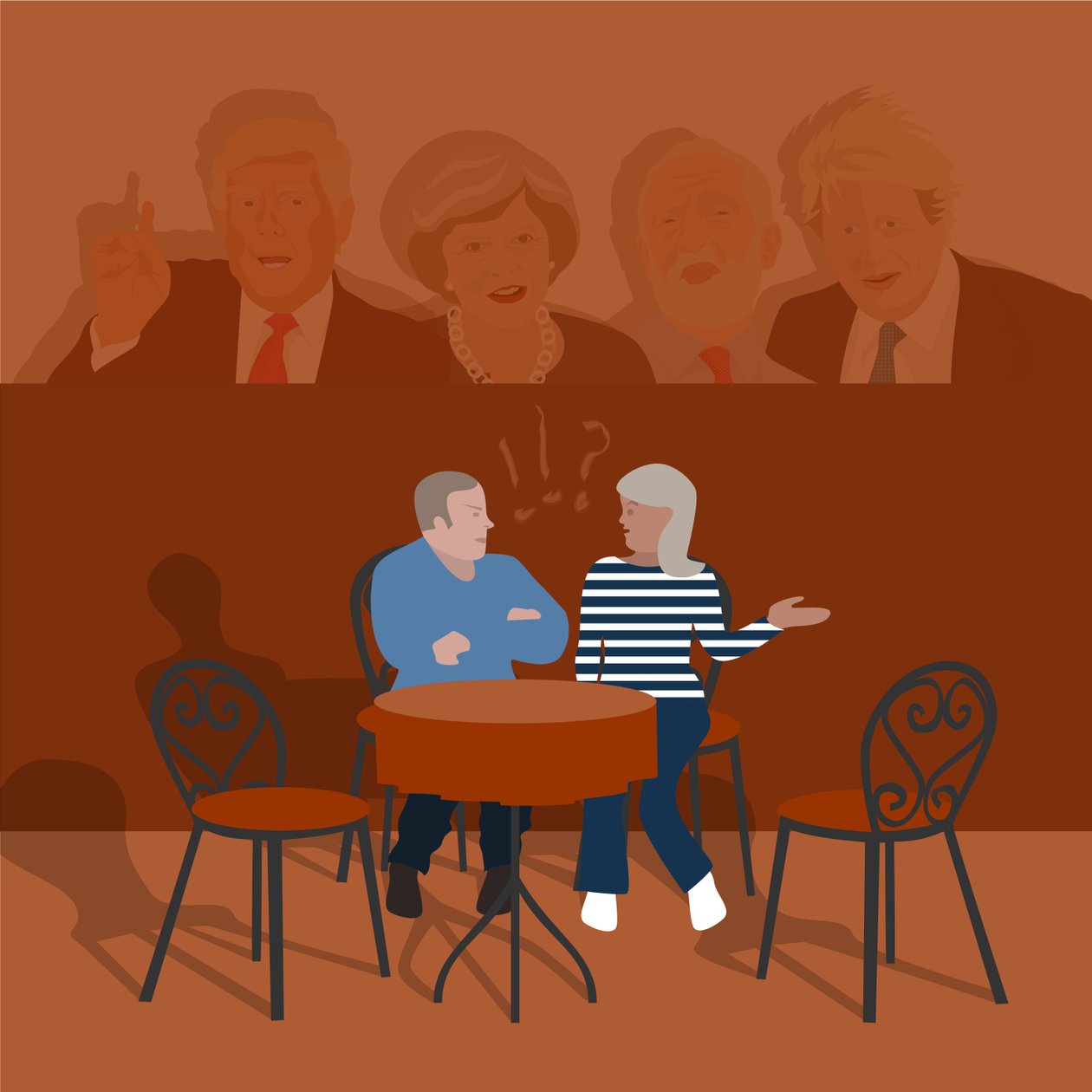 Kafédebatt av Claire Huntley