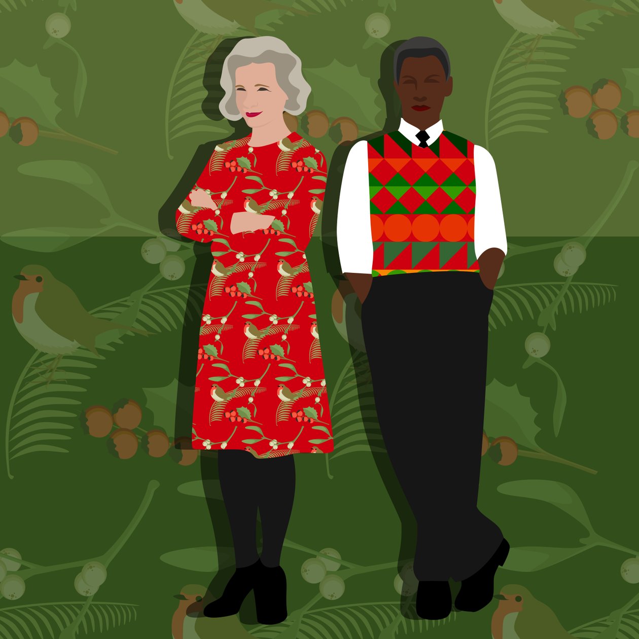 Julestemninger av Claire Huntley
