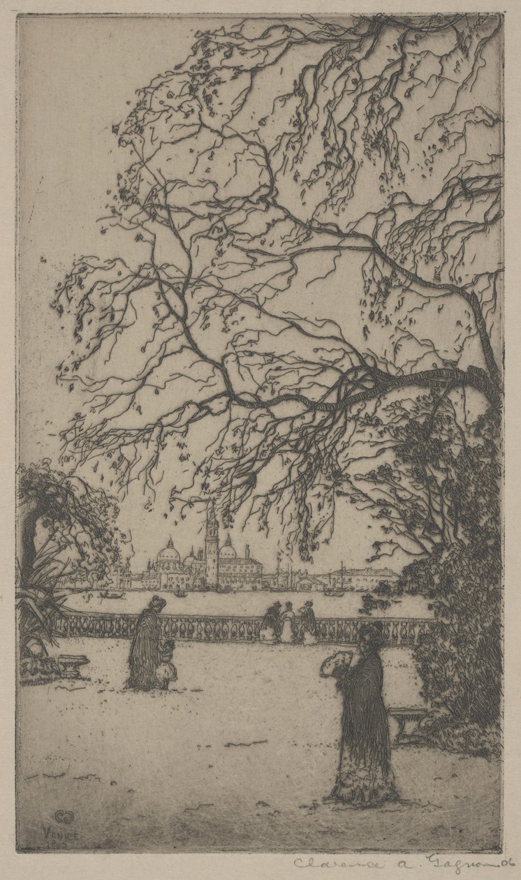 Offentlige hager, Venezia av Clarence A. Gagnon