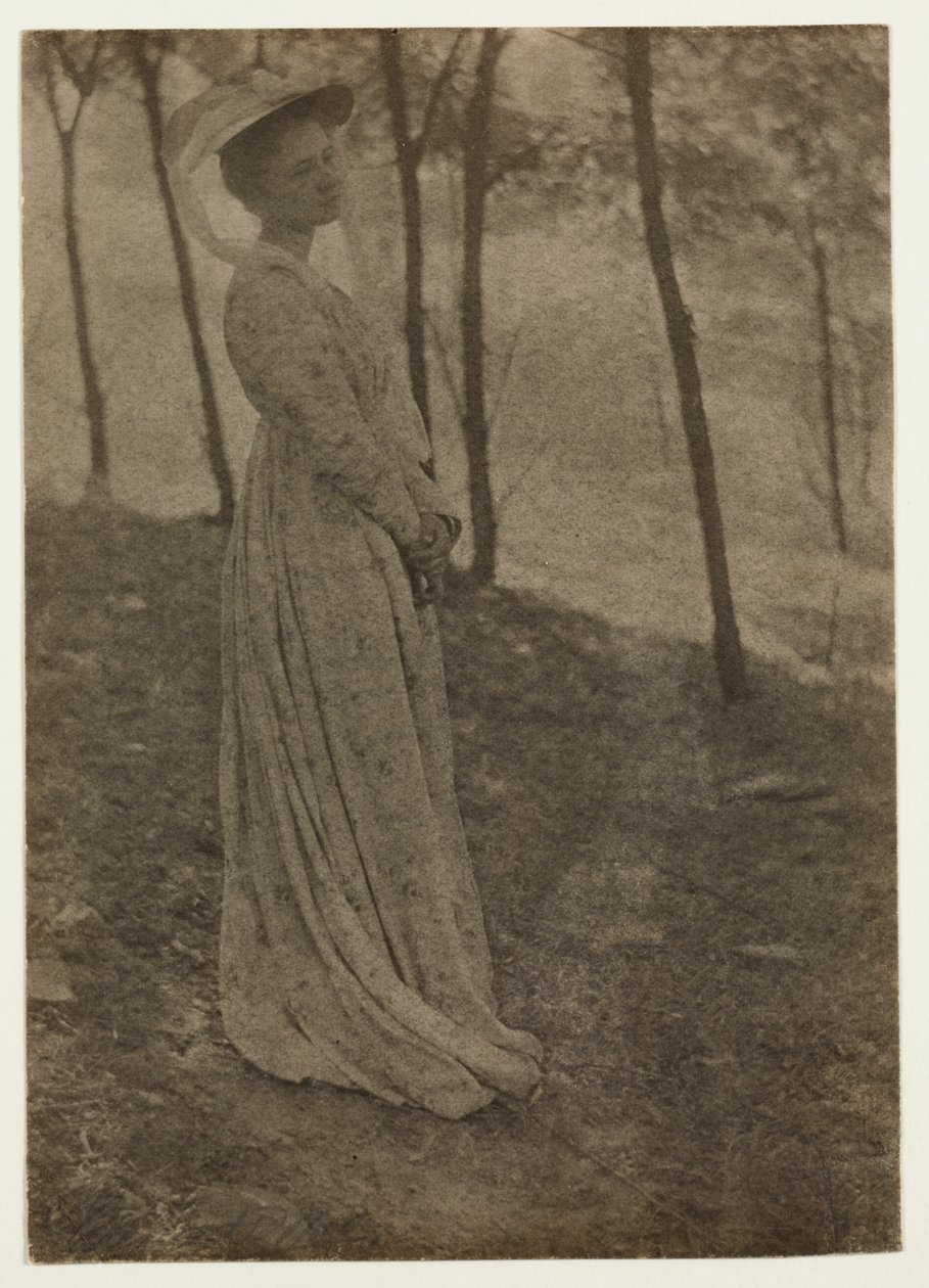 Julia Hall McCune, ca. 1897. av Clarence H. White