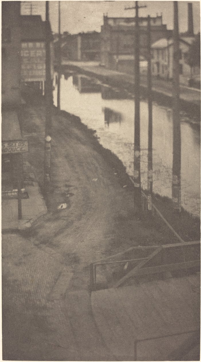 Telegrafpoler av Clarence H. White
