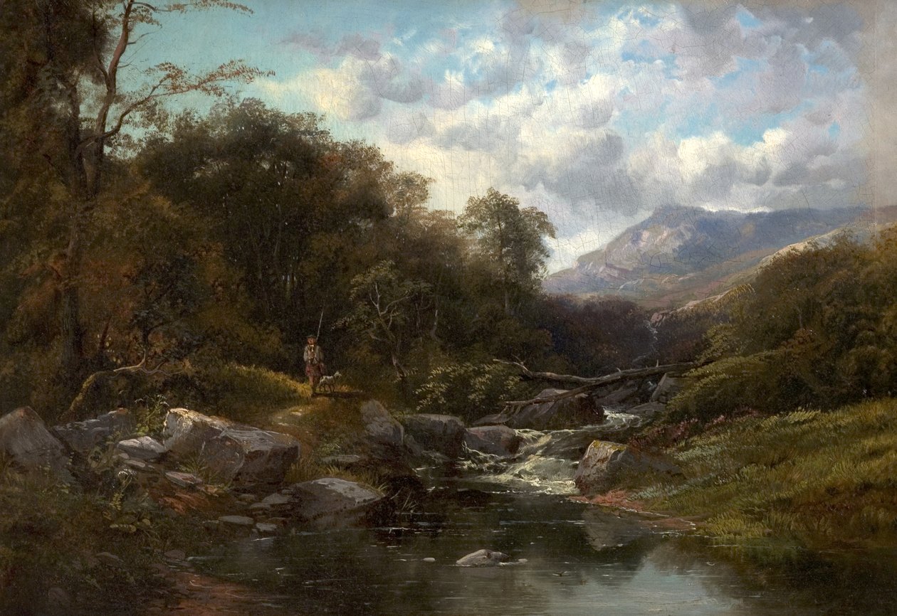 En fjellbekk av Clarence Roe