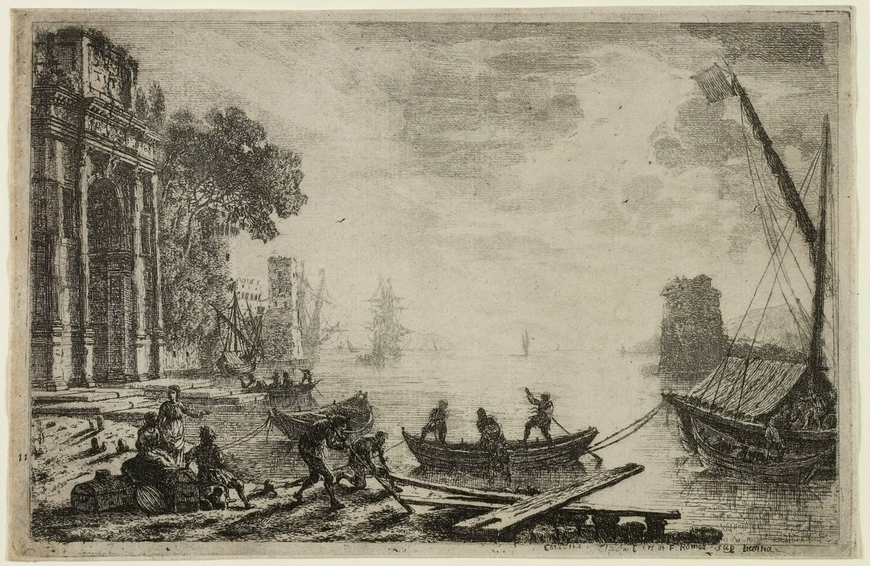 The Rising Sun, 1634 av Claude Lorrain