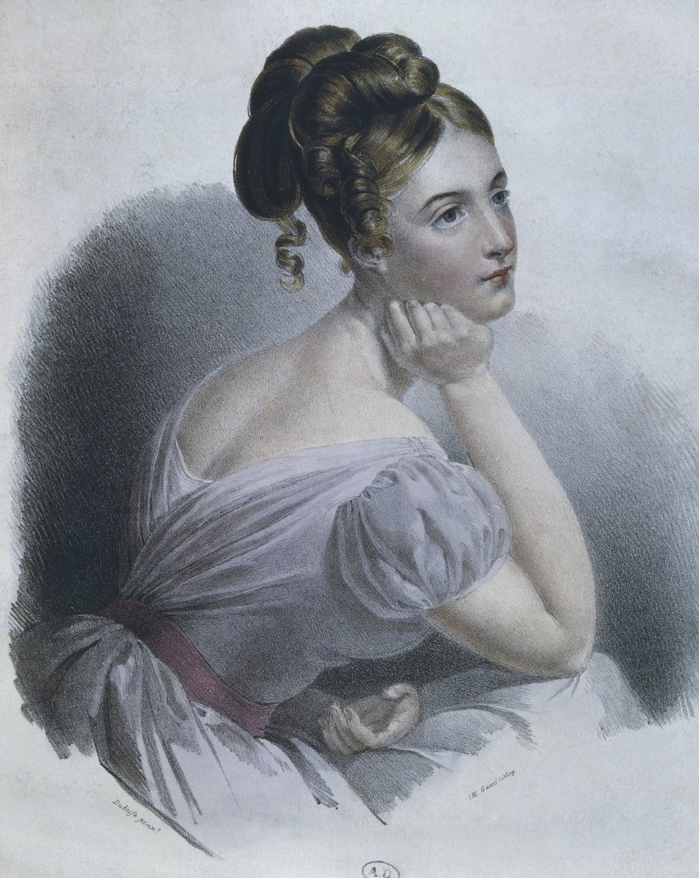 Dagdrømming av Claude Marie Dubufe