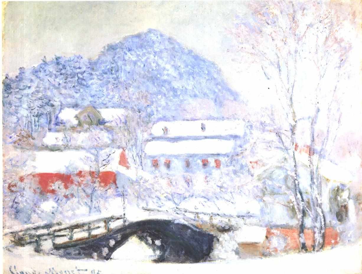 Sandvika, Norge av Claude Monet