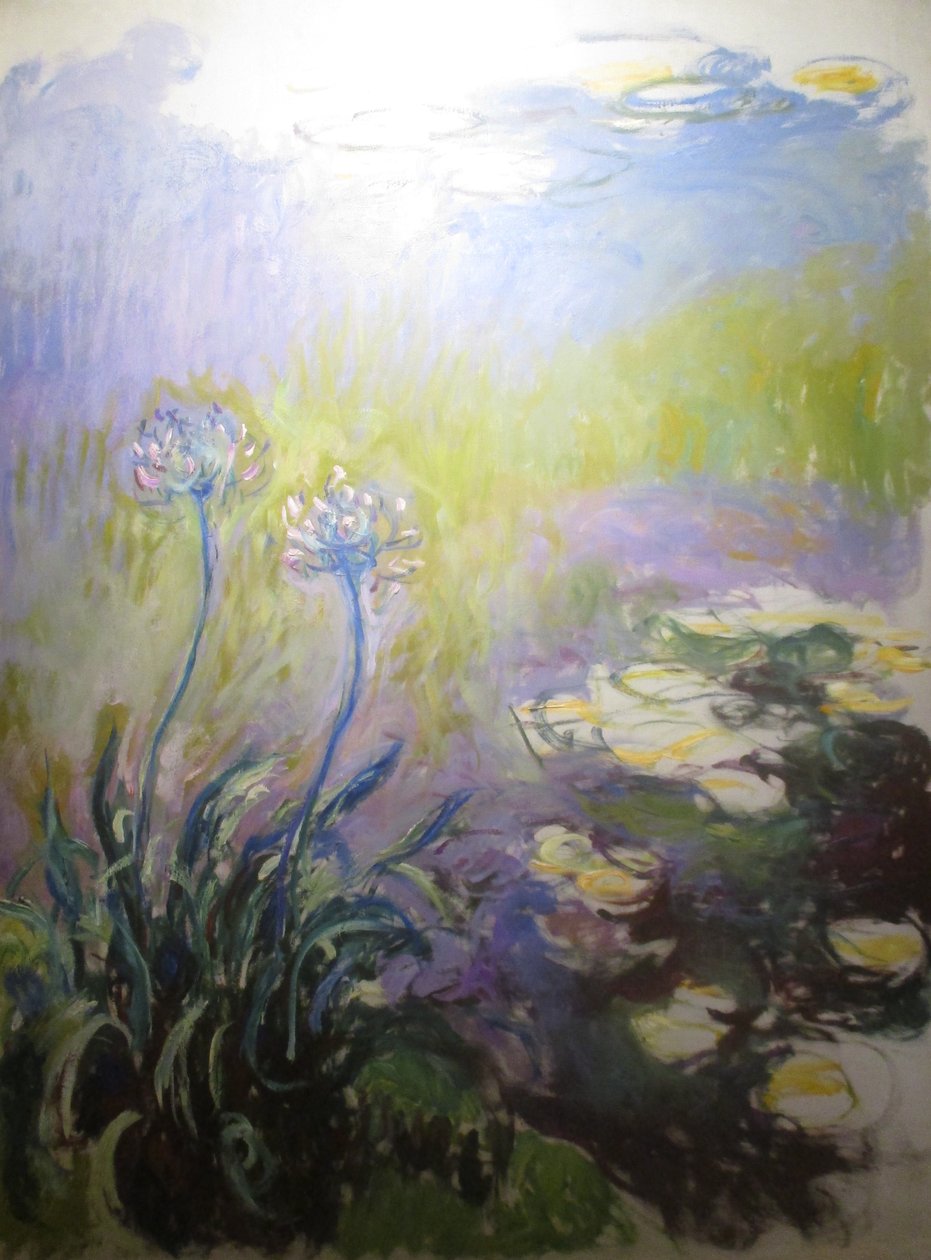 Agapanthes av Claude Monet