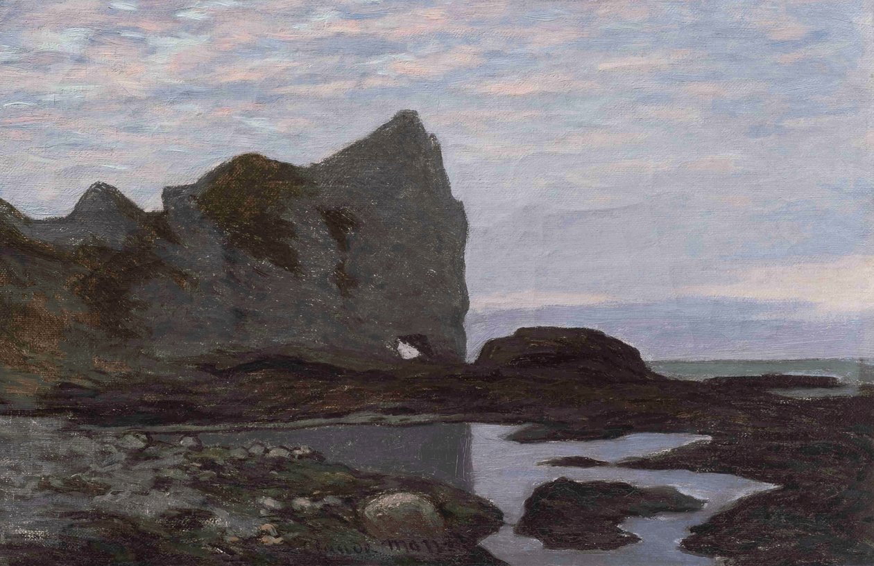 Etretat av Claude Monet