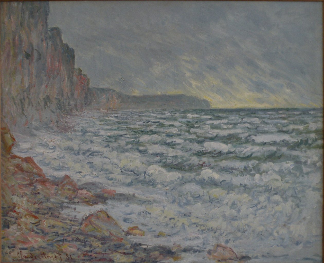 Fécamp, ved sjøen av Claude Monet