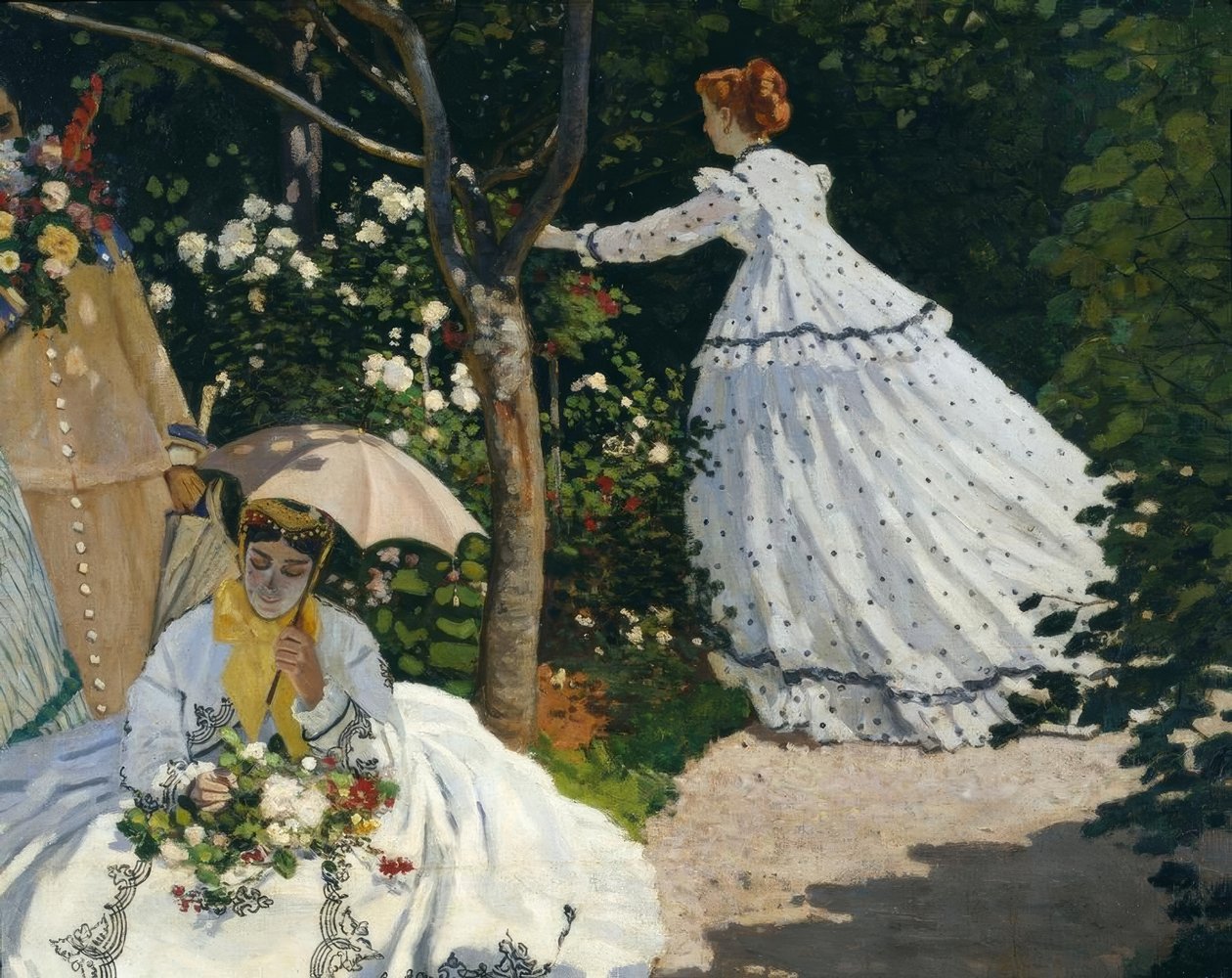 Kvinner i hagen av Claude Monet