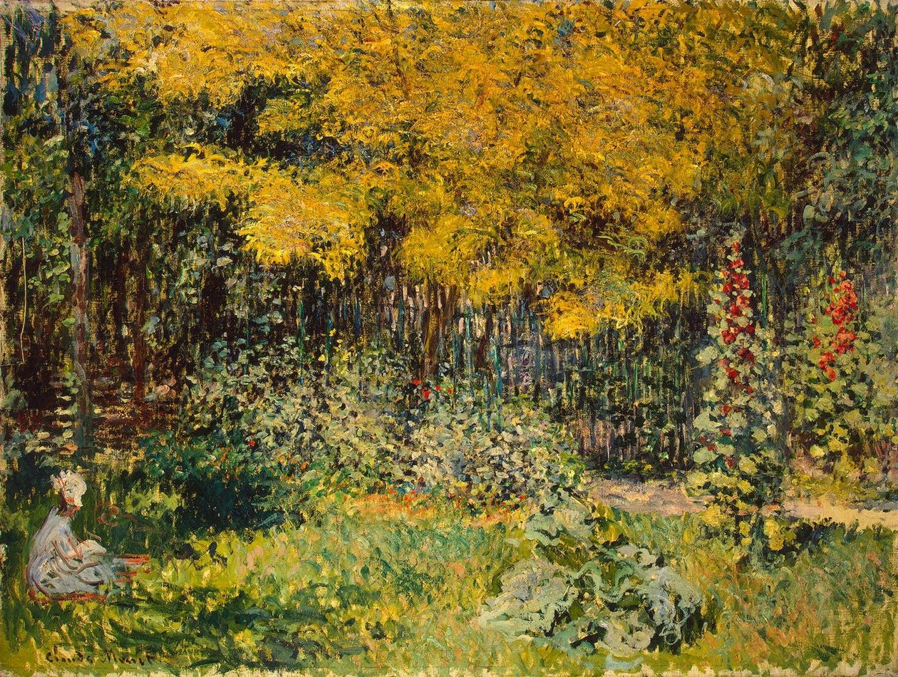 Hage av Claude Monet