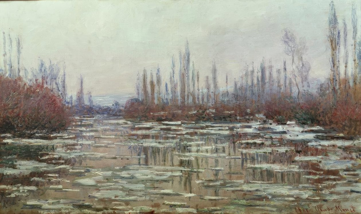 Debacle av Claude Monet
