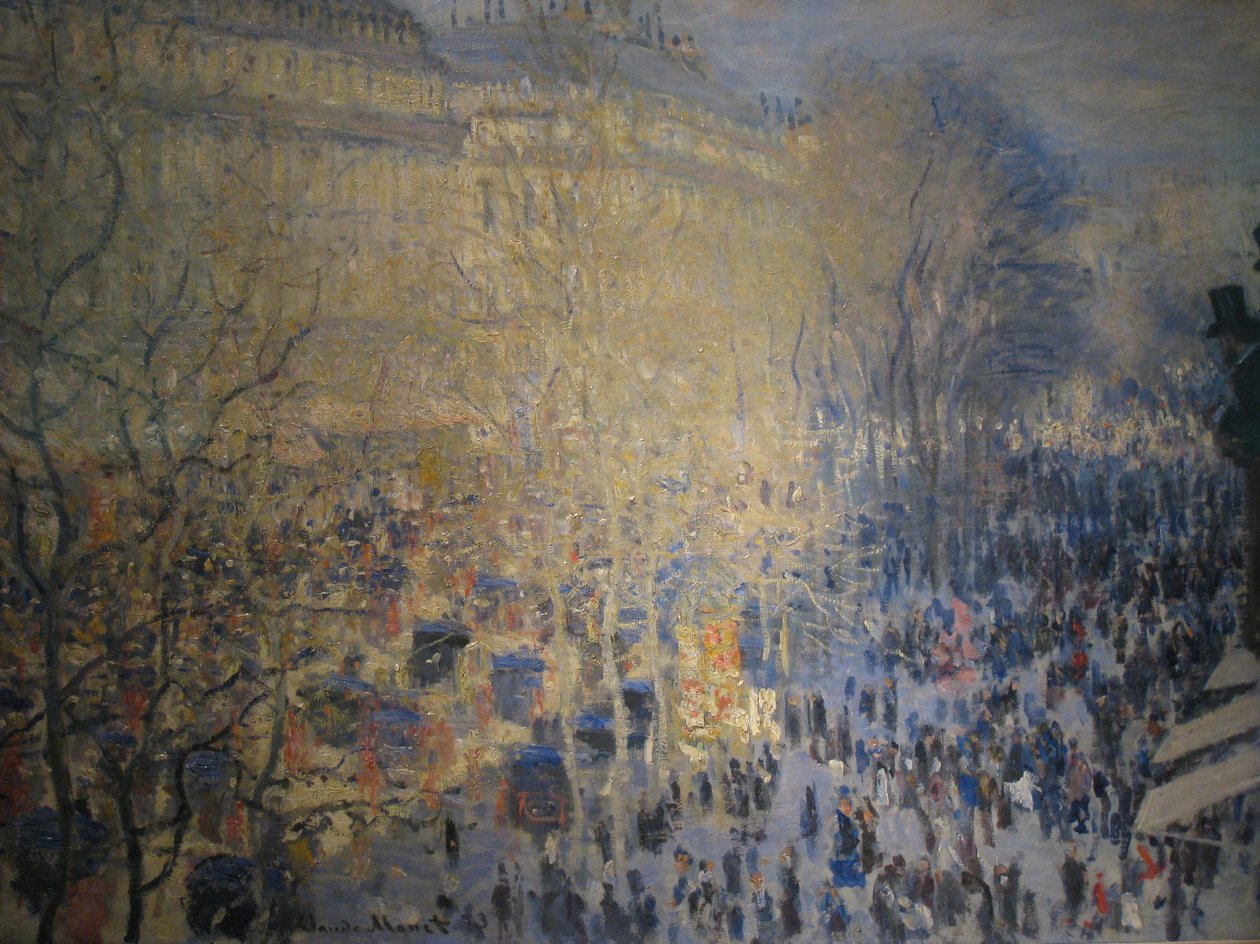 Boulevard des Capucines av Claude Monet