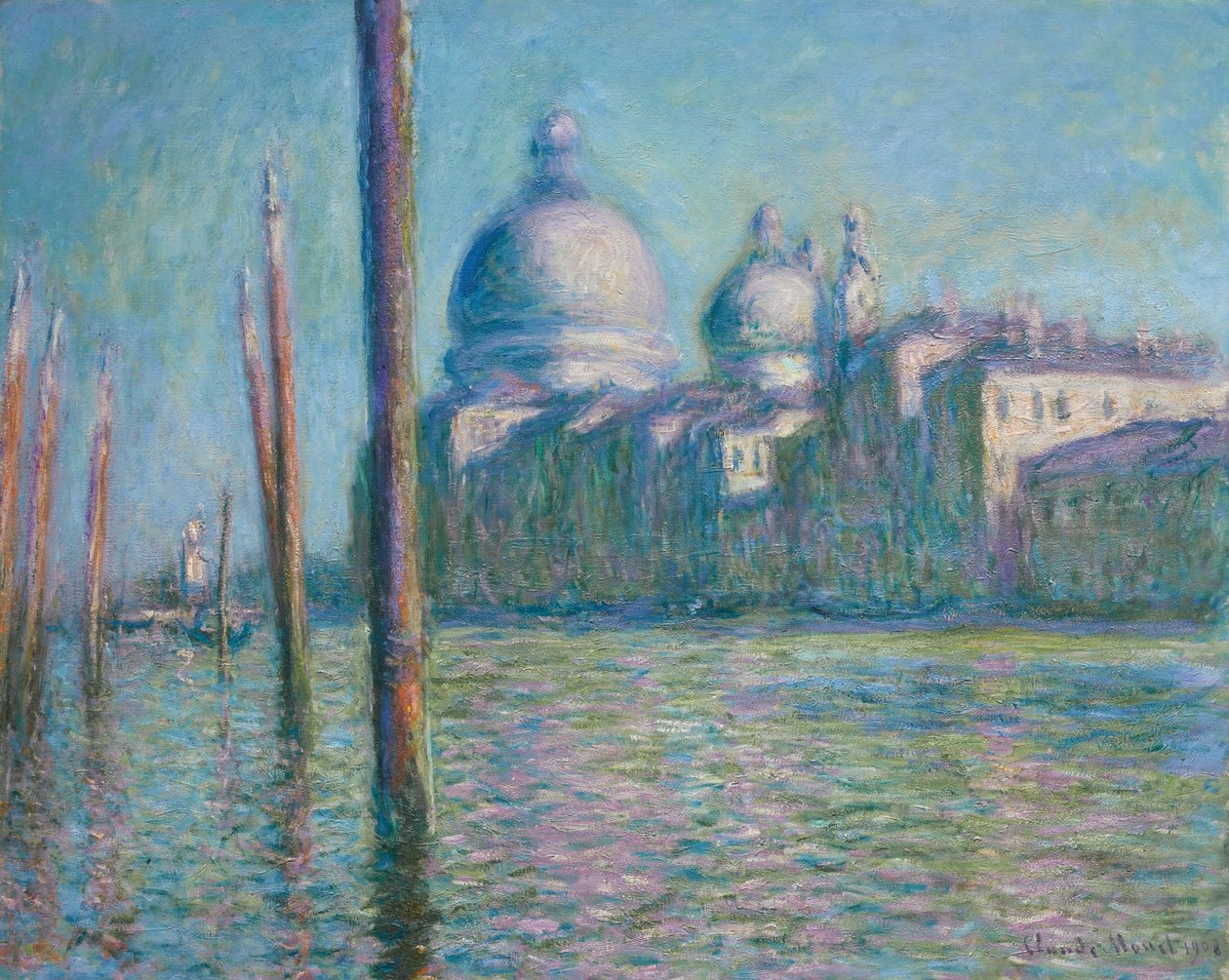 Canal Grande (W1739) av Claude Monet