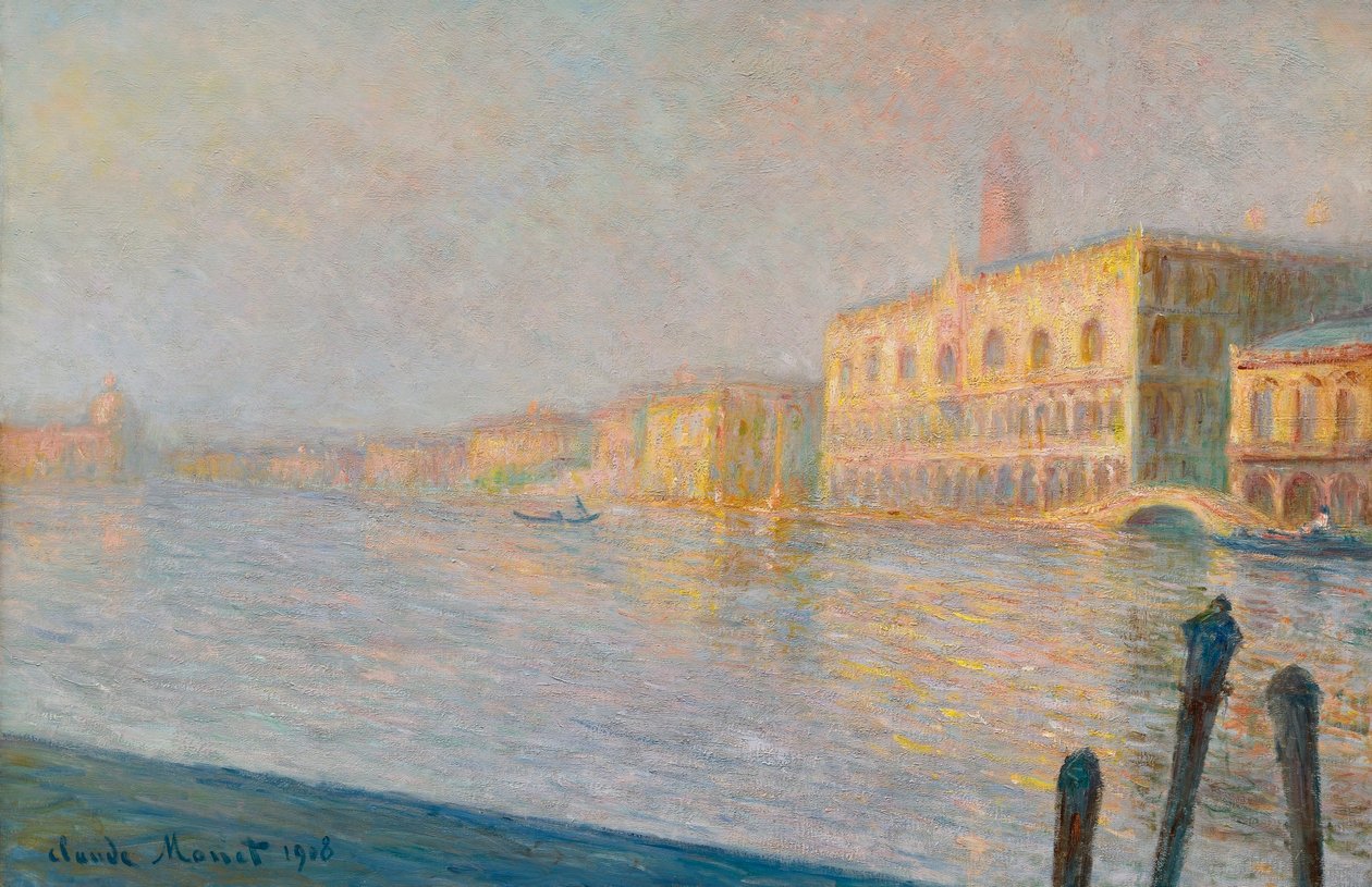 Hertugpalasset av Claude Monet