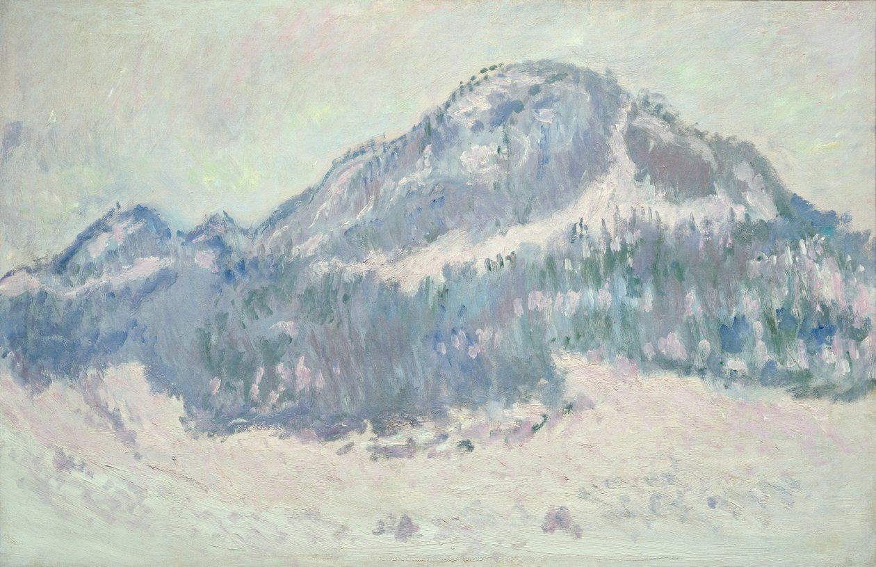 Kolsaas-fjellet, Norge, 1895 av Claude Monet