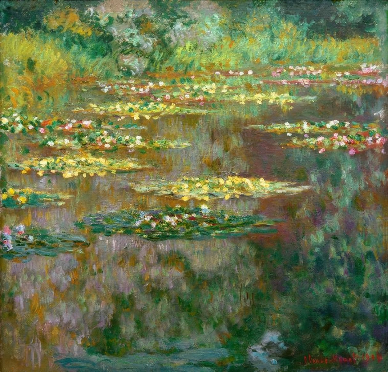Nymphéas (vannliljer) av Claude Monet