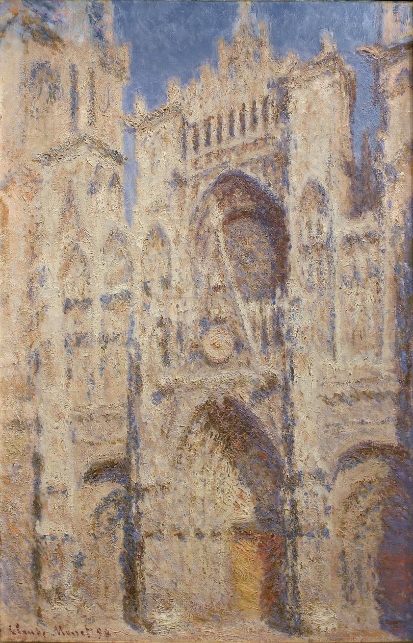 Rouen katedral av Claude Monet
