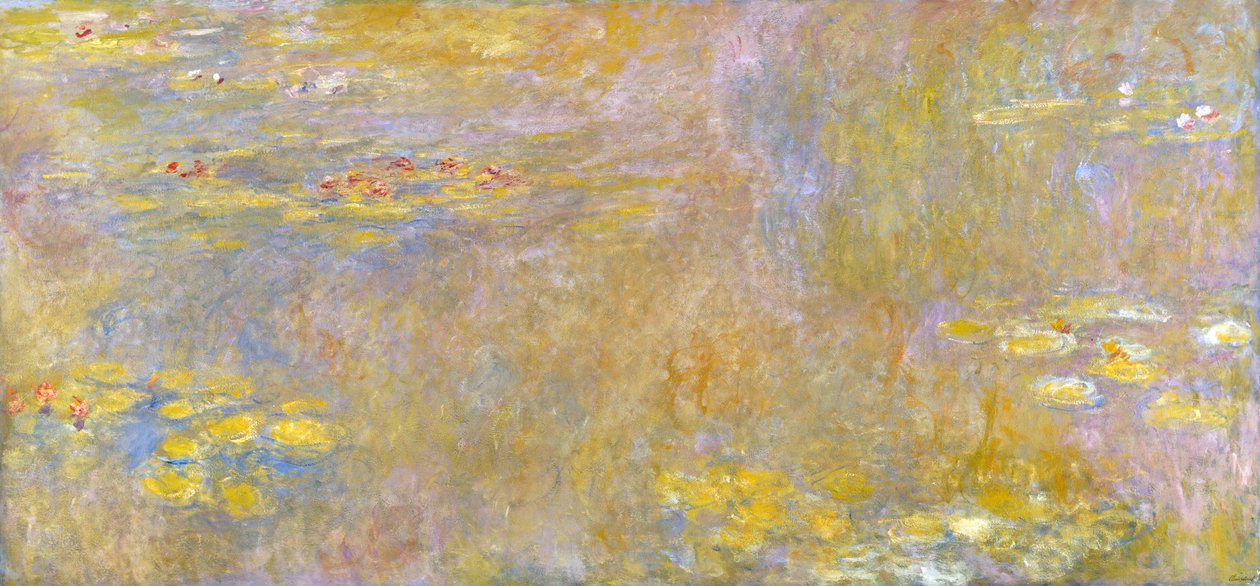 Vannliljer ("gul nirvana") vannliljer av Claude Monet