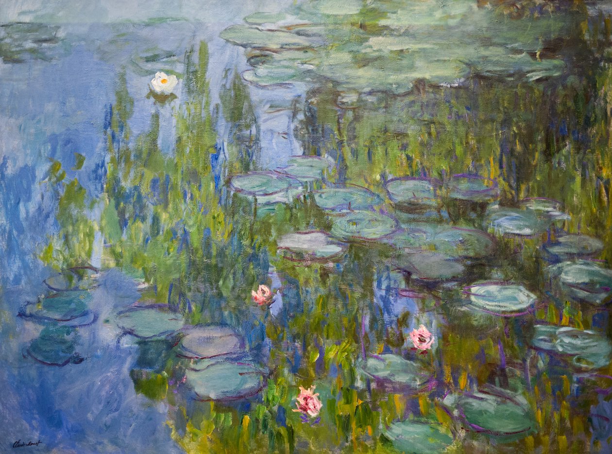 Vannliljer av Claude Monet